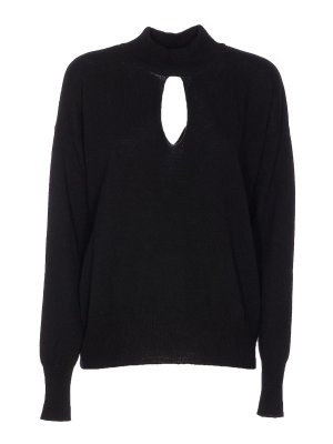 ROBERTO COLLINA: crew necks - Black Sweater