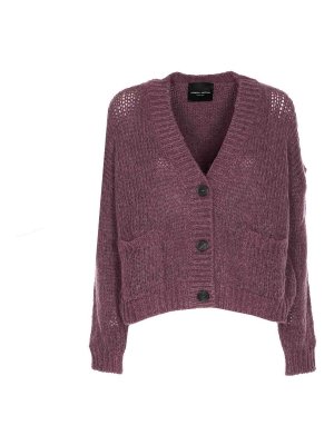 ROBERTO COLLINA: Cardigans - Cardigan - Lila