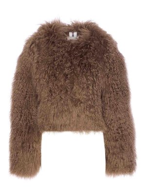 S.W.O.R.D 6.6.44: Abrigos de borreguito y piel  - Abrigo De Piel - Marrón