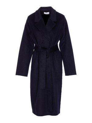 THE DYNAMIS STUDIO: short coats - Blue Milan Coat