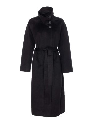 THE DYNAMIS STUDIO: short coats - Black Paris Coat