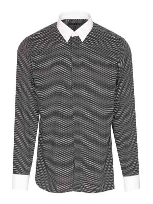 TOM FORD: shirts - Black Printed Shirt