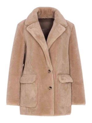 URBANCODE: Pelz und Shearling - Pelz - Beige