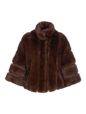 VALENTINI 1972: Fourrure - Manteau En Fourrure - Marron