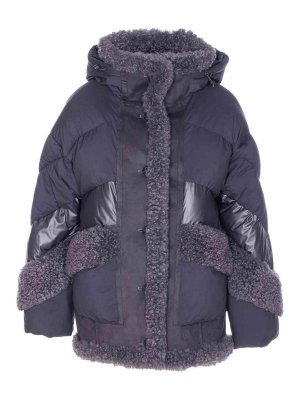 VEGANCODE: short coats - Blue Coat