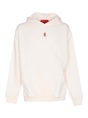VISION OF SUPER: Sweatshirts & Sweaters - Flames Hoodie