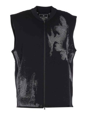 Y-3: maglieria gilet - Gilet Running