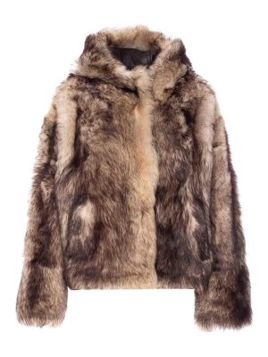 YVES SALOMON: Fur & Shearling Coats - Fur Jacket