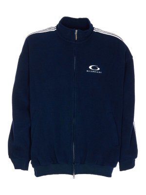 BALENCIAGA: casual jackets - Loop Sports Icon Zip Jacket
