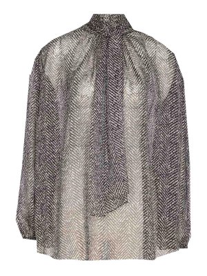 DOLCE & GABBANA: blouses - Silk Chiffon Blouse