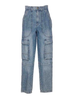 Isabel Marant Etoile: Pantalons casual - Pantalons Décontractés - Bleu