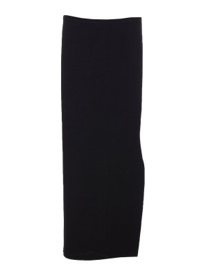 KHAITE: Jupes midi et au genou - Jupe Midi - Noir