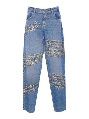 Liu Jo: bootcut jeans - Strass Jeans
