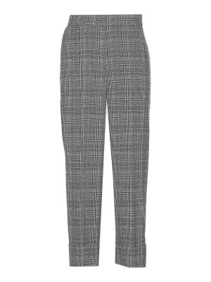 Liu Jo: casual trousers - Grey Check Pants