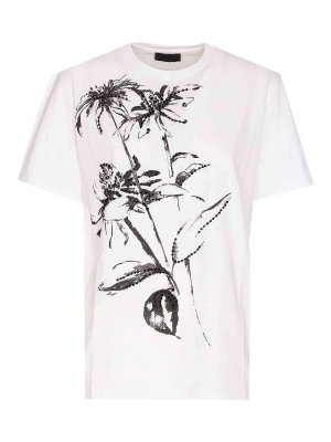 Liu Jo: T-shirts - T-Shirt - Blanc