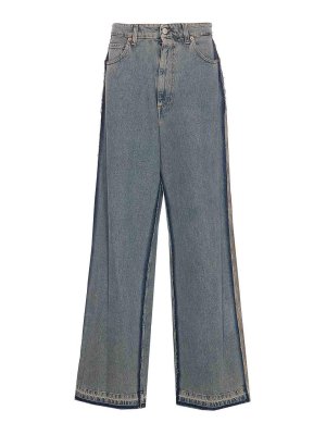 MM6 MAISON MARGIELA: bootcut jeans - Panel Jeans