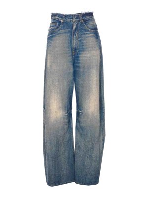 MM6 MAISON MARGIELA: bootcut jeans - Denim Jeans