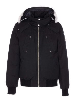 MOOSE KNUCKLES: Chaquetas Bomber - Chaqueta Bomber - Negro