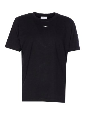 OFF-WHITE: T-shirts - T-Shirt - Noir