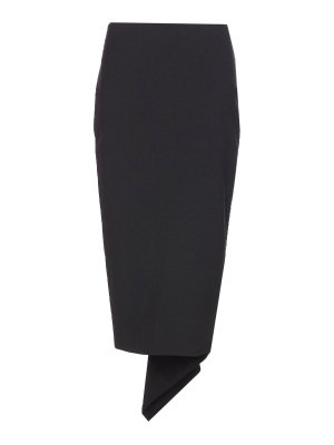 THELATEST: ニーレングススカート＆ミディ丈 - 膝丈/ミディスカート - 黒