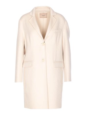 TWINSET: cappotti corti - Cappotto beige