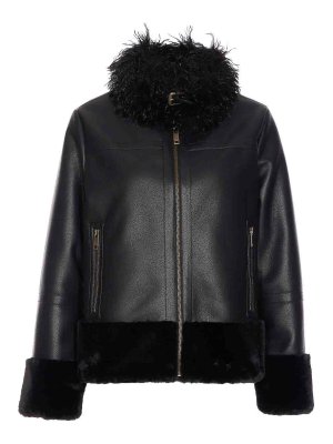 TWINSET: カジュアルジャケット - カジュアルジャケット - 黒