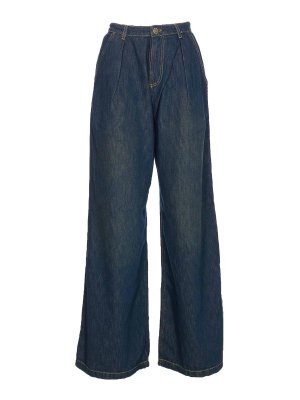 TWINSET: Bootcut - Bootcut Jeans - Blau
