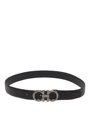SALVATORE FERRAGAMO: Ceintures - Ceinture - Noir