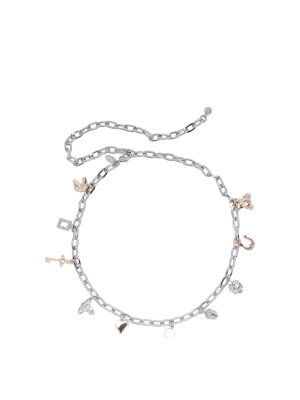 VIVIENNE WESTWOOD: belts - Silver Multi Chain Belt