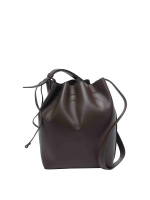 AESTHER EKME: Bucket bags - Mediuim Marin Supple Bucket Bag