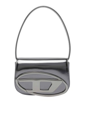 DIESEL: Sacs portés épaule  - Sac Porté Épaule - Argent