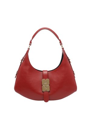 GANNI: Bolsos de hombro - Bolsa De Hombro - Rojo