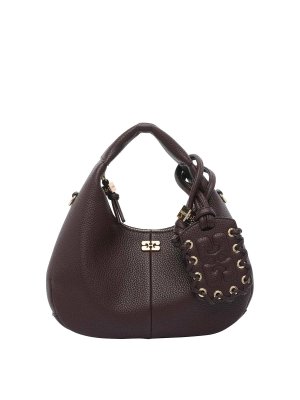 GANNI: totes bags - Mini Hobo Bag