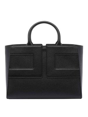 ELISABETTA FRANCHI: Handtaschen - Shopper - Schwarz