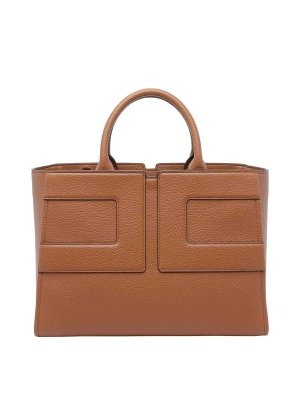 ELISABETTA FRANCHI: totes bags - Logo Handbag