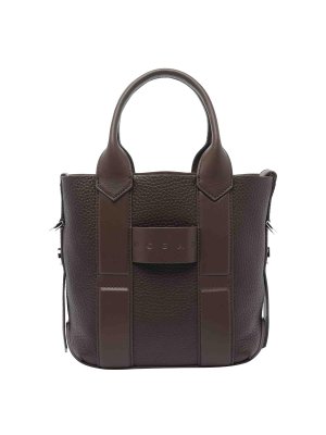 HOGAN: totes bags - Small  Script Shopping Bag