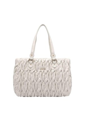 Liu Jo: totes bags - Medium Logo Tote Bag