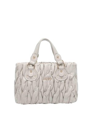 Liu Jo: totes bags - Matelasse Logo Tote Bag