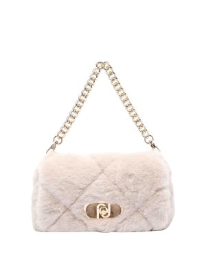 Liu Jo: shoulder bags - Medium Lapuffy Shoulder Bag