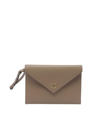 Pinko: clutches - Love Birds Flat Pochette