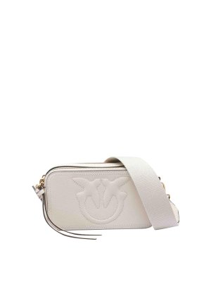 Pinko: cross body bags - Small Love Birds Crossbody Bag