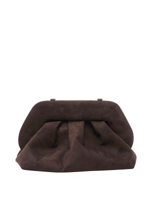 THEMOIRè: pochette - Tia Suede Clutch