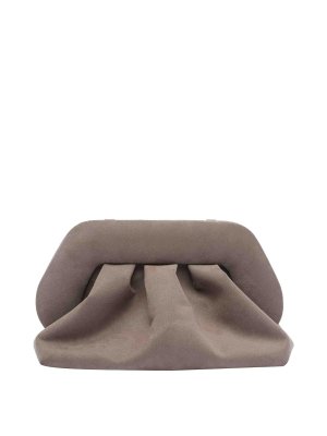 THEMOIRè: pochette - Tia Suede Clutch