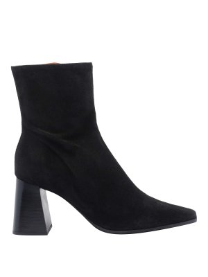 ANGEL ALARCON: ankle boots - Black Pump Booties