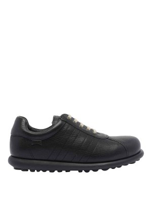 CAMPER: scarpe stringate - Pelotas neri Ariel Hell Lace Up Shoes