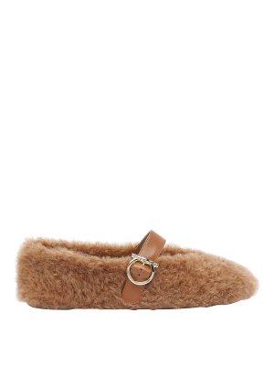 SALVATORE FERRAGAMO: ballerine - Ballerine Teddy