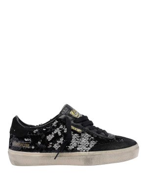 GOLDEN GOOSE: sneakers - Sneaker Black Soul-Star