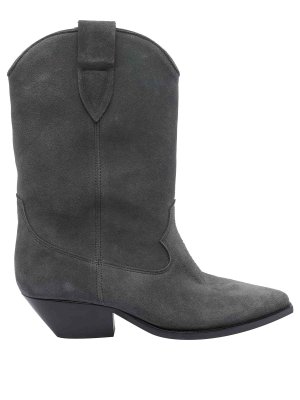 ISABEL MARANT: ankle boots - Asphalt Duerto Booties
