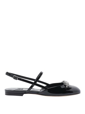 JIMMY CHOO: ballerine - Slingback piatto di Belinda