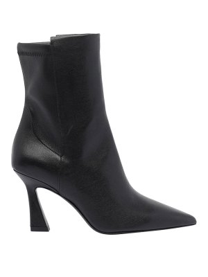 Stuart Weitzman: ankle boots - Black Vinnie Pump Booties